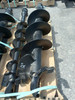 DIGGA 12" x 4' HDF DIRT AUGER BIT W/2.56" ROUND FITS ALL 2.56" ROUND AUGER DRIVE