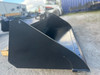 VIRNIG 66" V40 LOW PROFILE DIRT BUCKET 15.4 CU FT. HEAPED 430 LBS. W/ BOLT ON EDGE