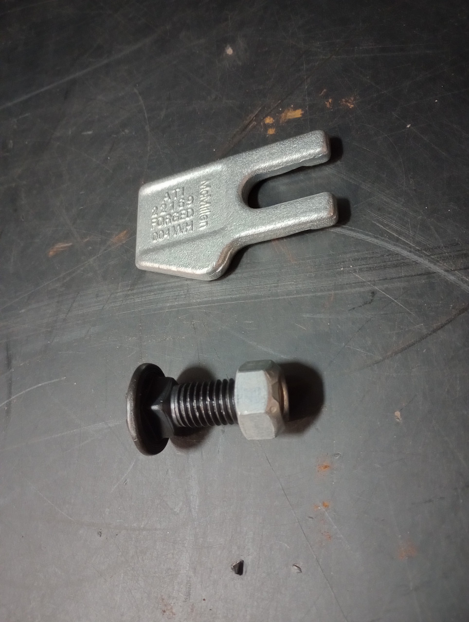 AUGER BIT REPLACEMENT HARDENED BOLT-ON GAGE TOOTH COMES W/BOLT & NUT