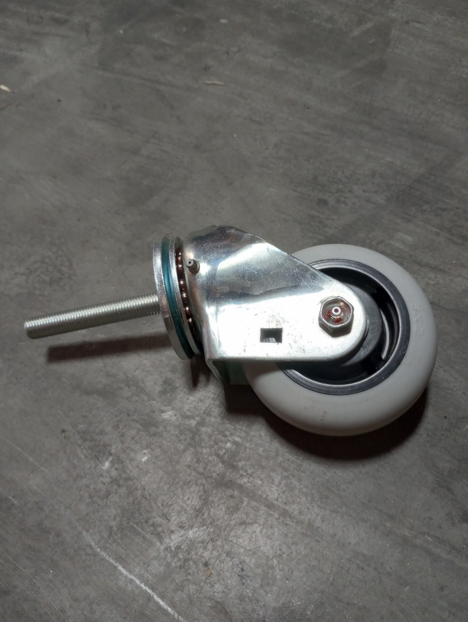 5 x 2 SWIVEL CASTER/STEM/PROTECH SE6553-M16-2X4-PRO-RB METRIC M16 THREAD 4 EACH