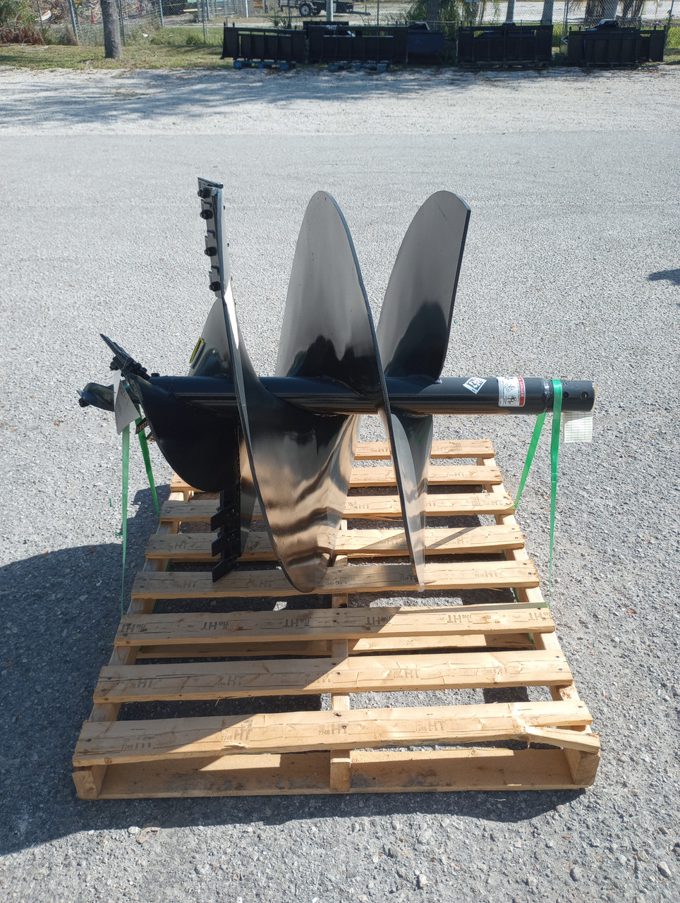 PENGO 36" x 4' HTF AUGER BIT W/2" ROUND FITS ALL 2" ROUND AUGER DRIVES COMES W/2.56" ROUND ADAPTER