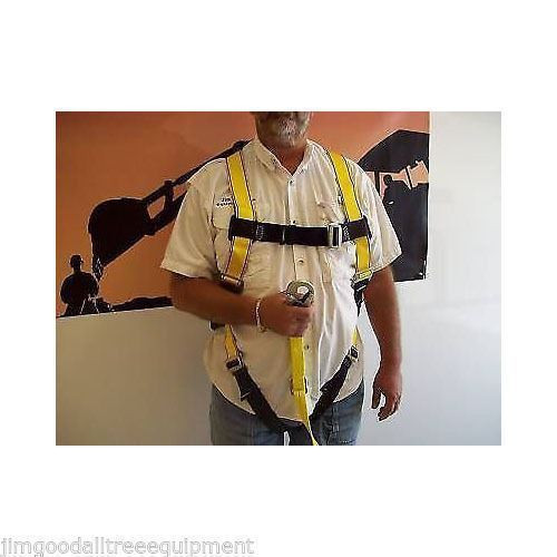 AERIAL WORK PLATFORM HARNESS BY MSA W/LANYARD OSHA REQUIREMENT FOR ALL LIFTS