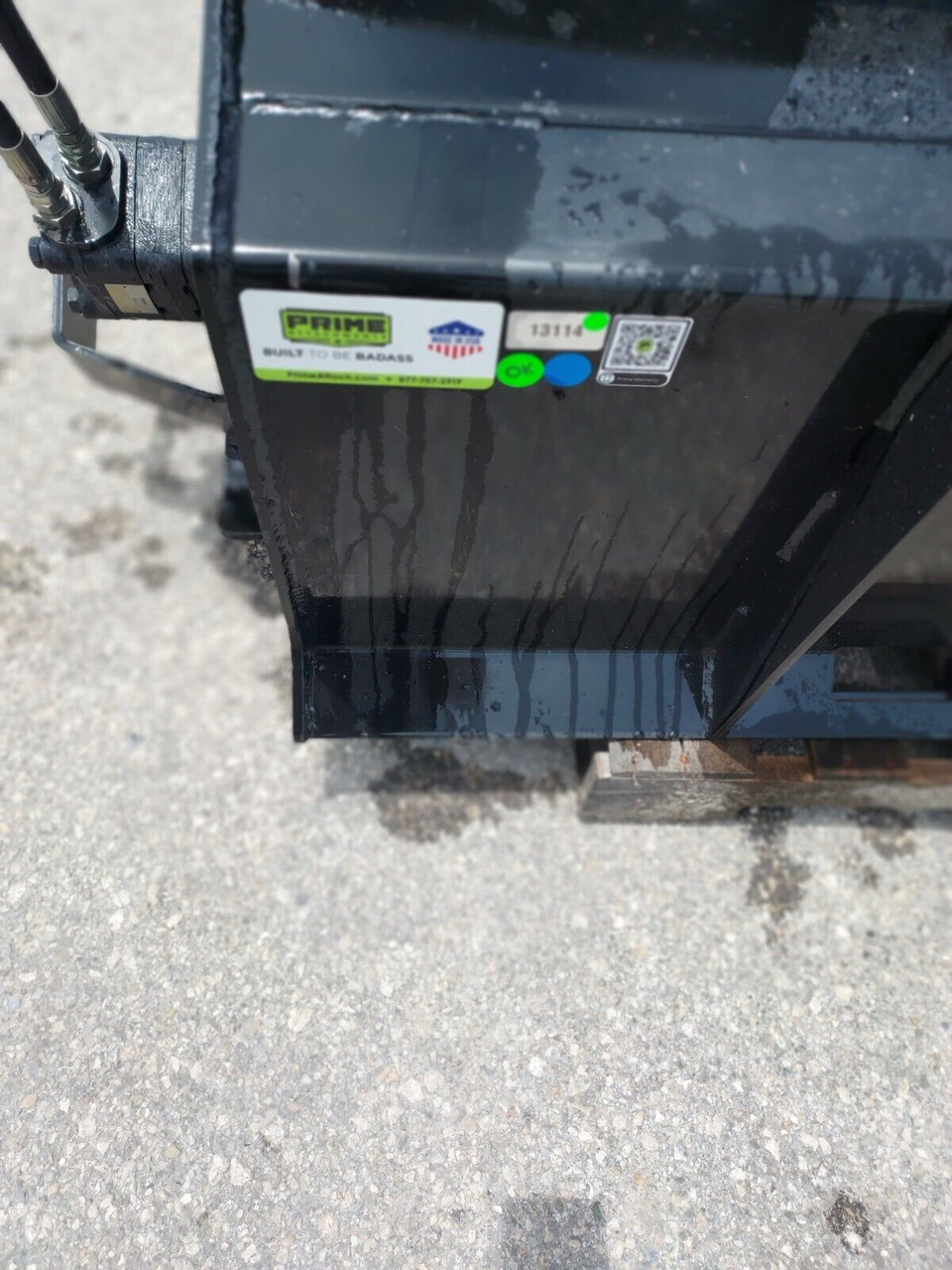 72" Skid Steer Rototiller Attachment,Bi-Directional,15-25GPM, Adjustable 6"Depth