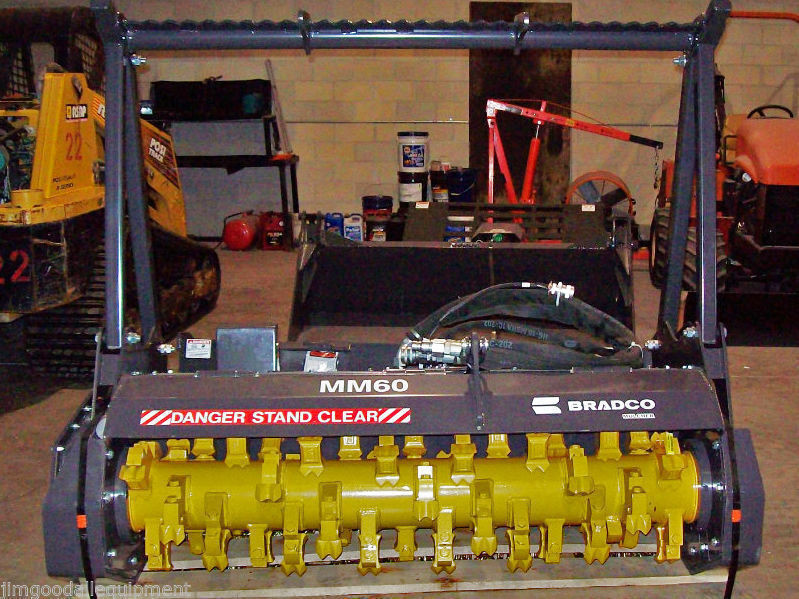 BRADCO MULCHER MM60 SERIES II REVERSIBLE CARBIDE HAMMER TEETH (1 EACH) 600-168