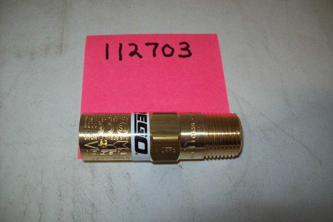 BRADCO PART # 112703 RELIEF VALVE FOR MM60 MULCHER HEADS