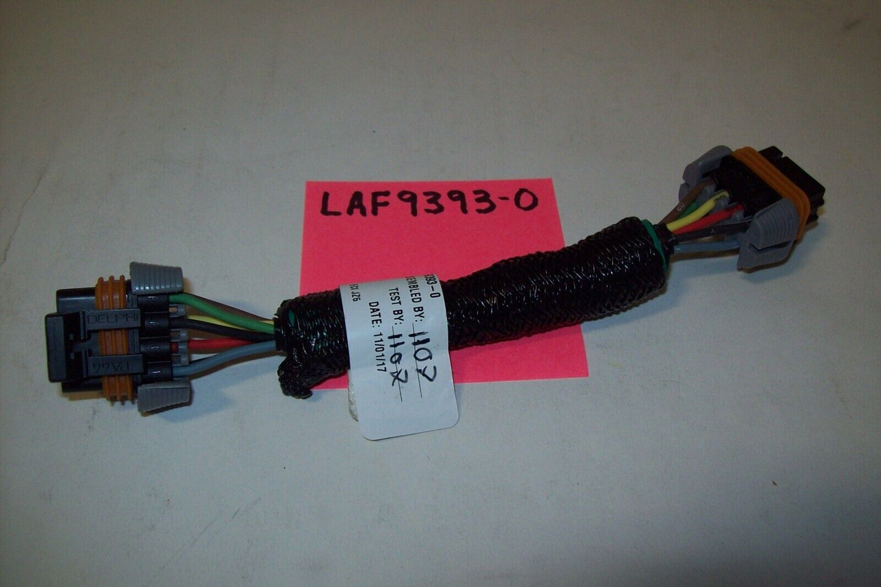 BRADCO WIRE HARNESS FITS CASE-NEW HOLLAND 8 PIN FOR HARLEY RAKES LAF9393-0