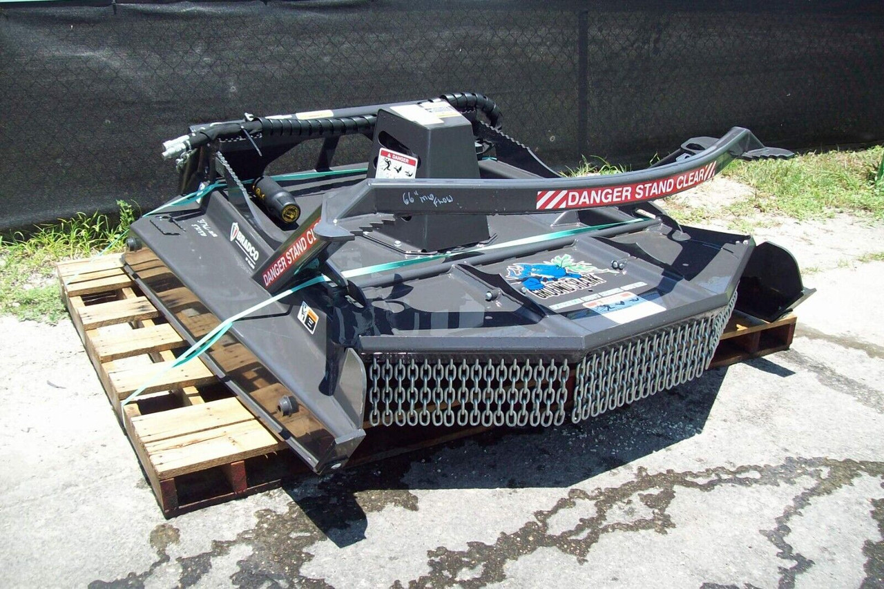 Bradco Ground Shark Mid Flow Bruschutter,Cuts 7", 20-34 GPM,Ship in 3 Days