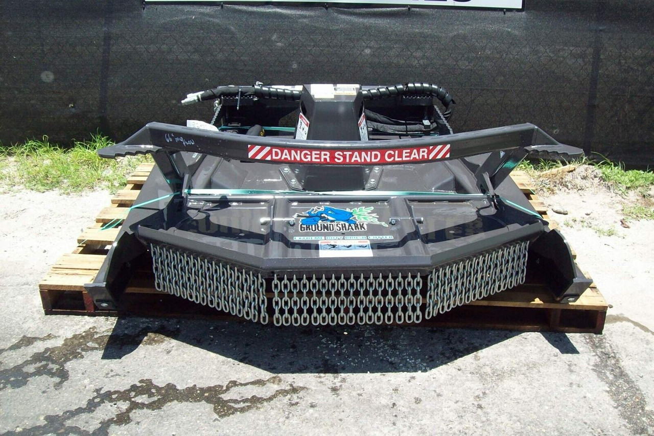 Bradco Ground Shark Mid Flow Bruschutter,Cuts 7", 20-34 GPM,Ship in 3 Days