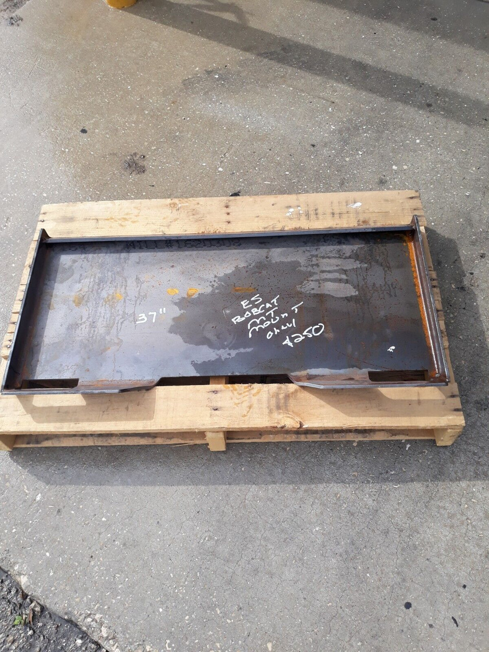 ES WELD ON ADAPTER PLATE FITS BOBCAT MT SERIES ATTACHMENTS (ONLY FITS MT)