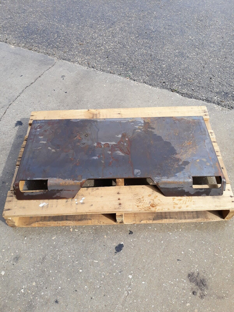 ES WELD ON ADAPTER PLATE FITS BOBCAT MT SERIES ATTACHMENTS (ONLY FITS MT)