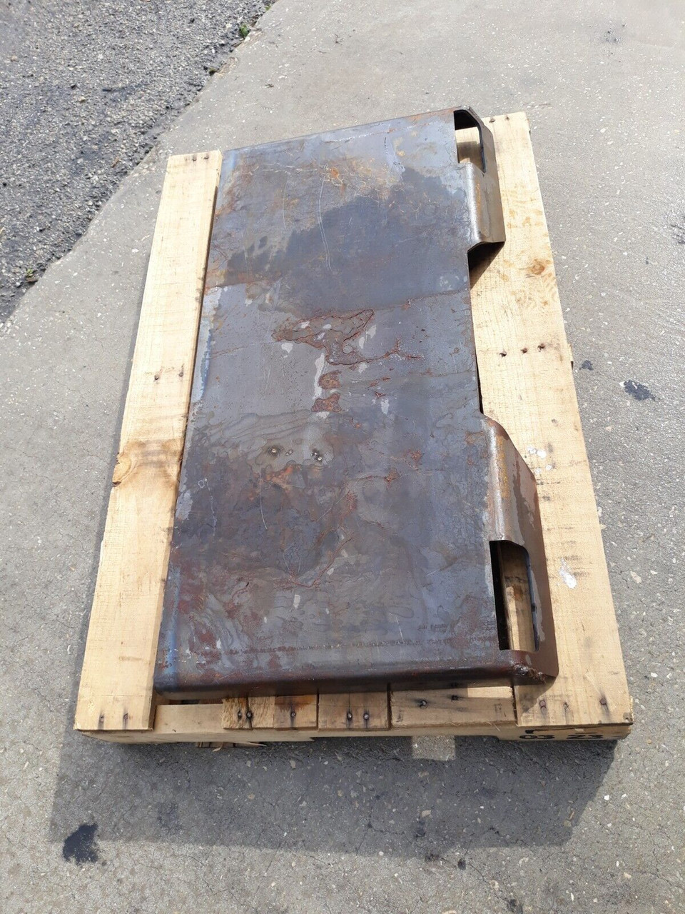 ES WELD ON ADAPTER PLATE FITS BOBCAT MT SERIES ATTACHMENTS (ONLY FITS MT)