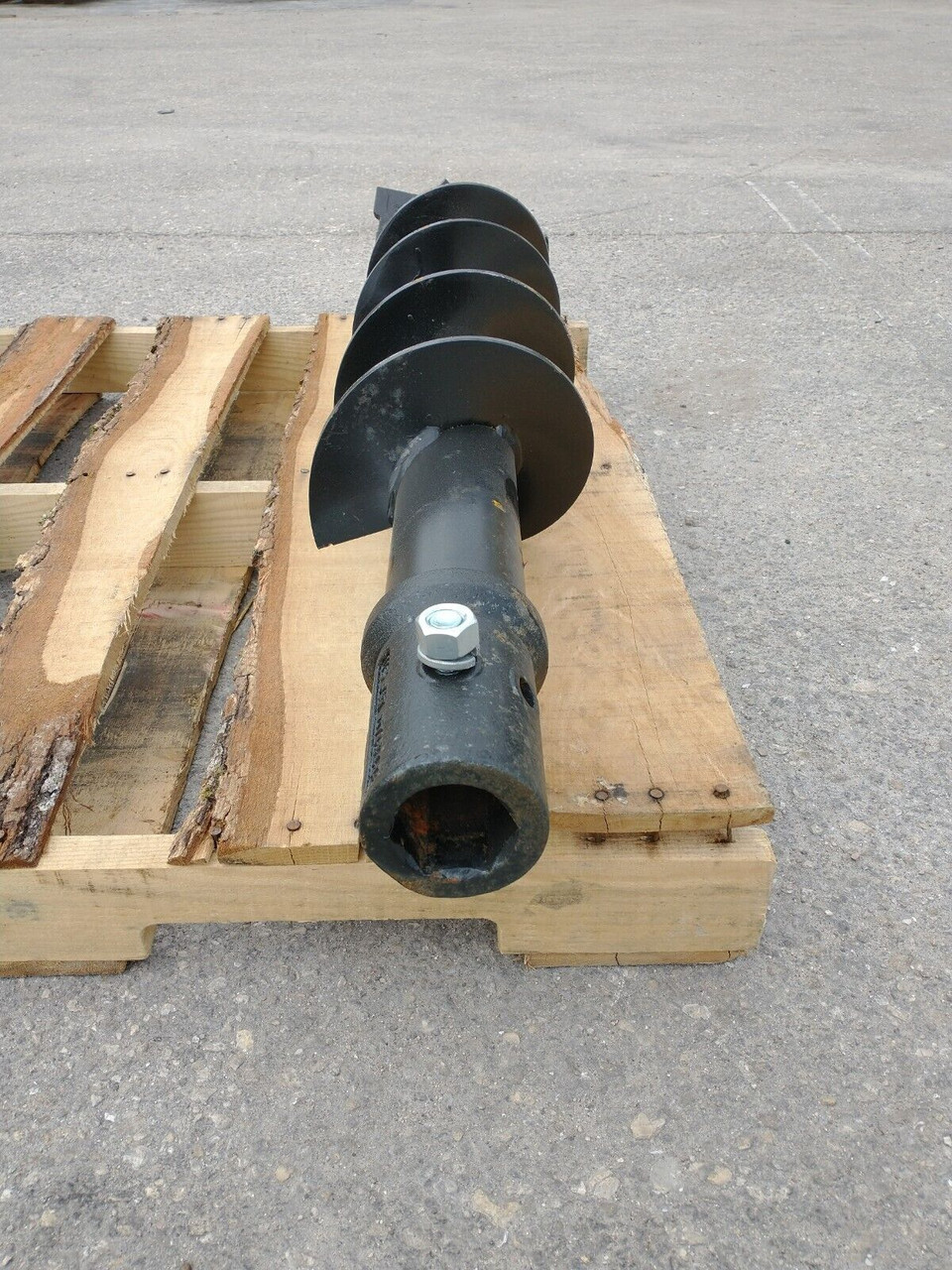 JENKINS 9" x 4' AUGER BIT W/2" HEX FITS ALL 2" HEX AUGER DRIVES # A09031