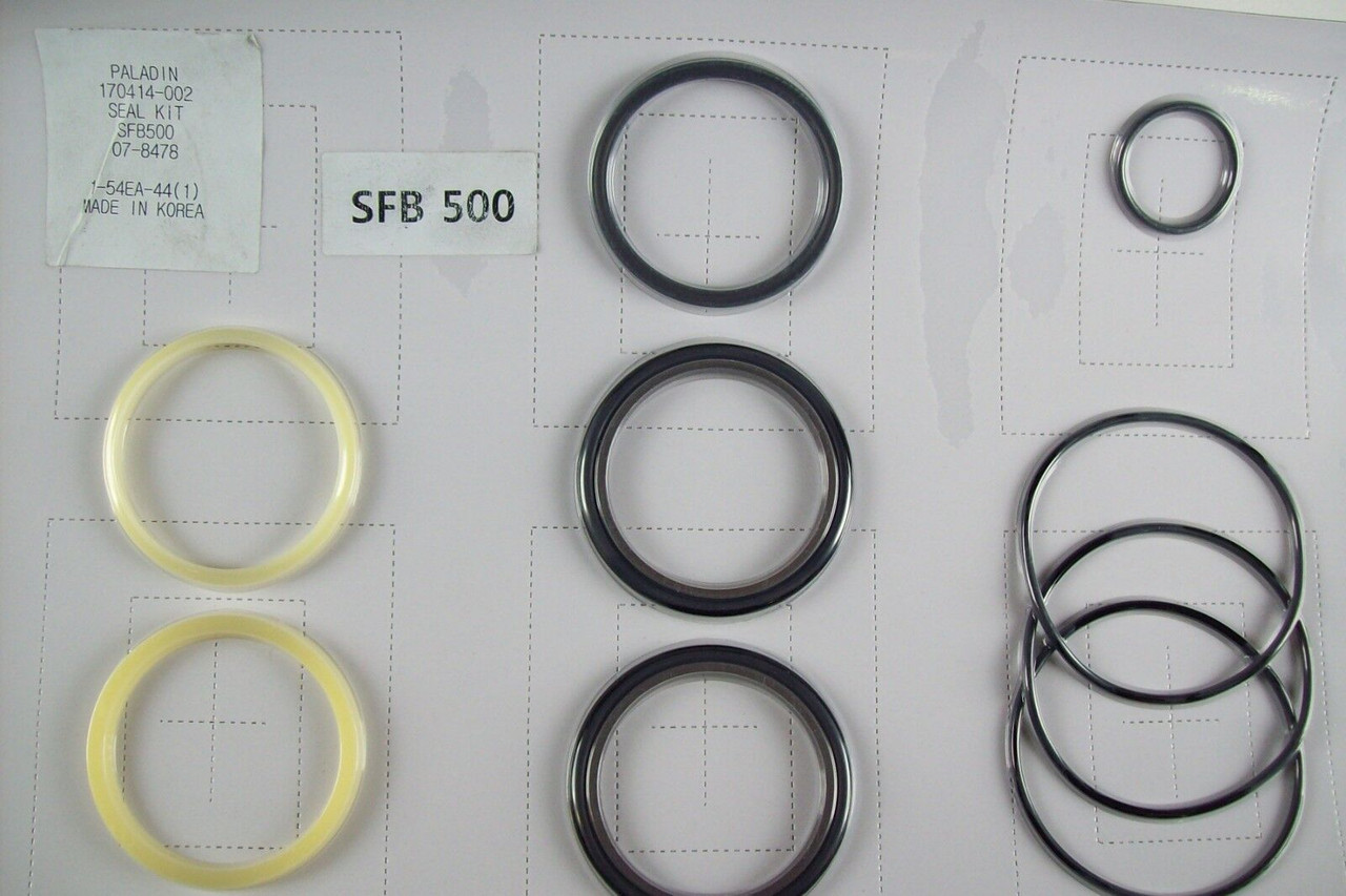 PALADIN BRADCO SEAL KIT FOR SFB500 HYDRAULIC BREAKER ITEM # 07-8478