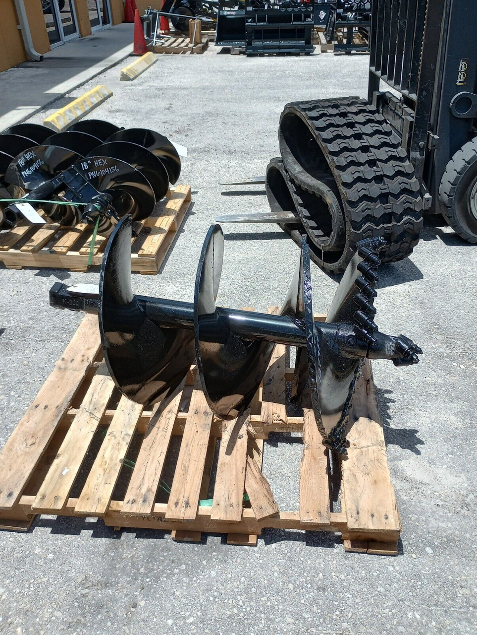 PENGO 24" x 4' SRR ROCK RIPPER AUGER BIT W/2" HEX FITS ALL 2" HEX AUGER DRIVES