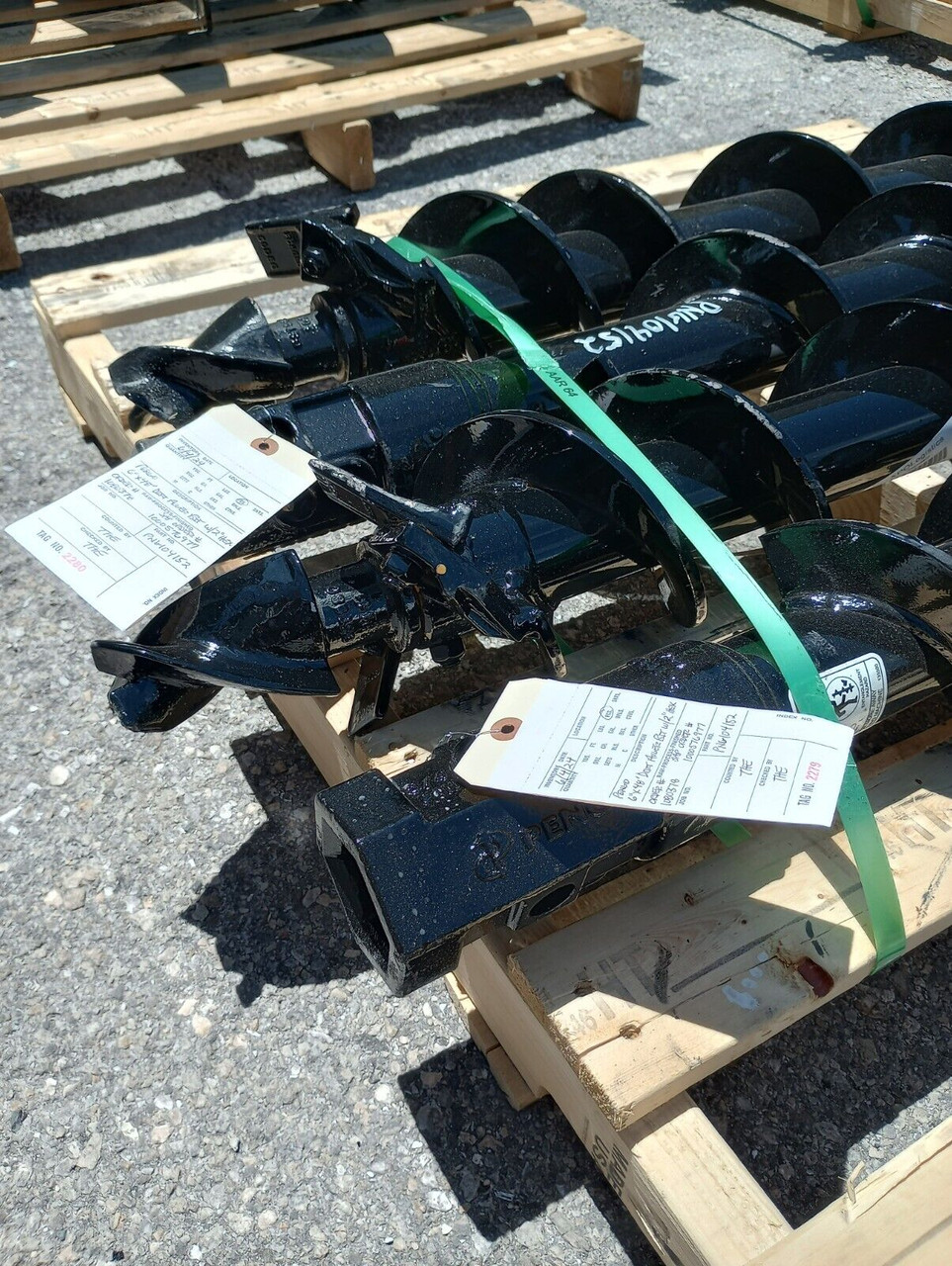 PENGO 6" x 4' HDF DIRT AUGER BIT W/2" HEX FITS ALL 2" HEX AUGER DRIVES