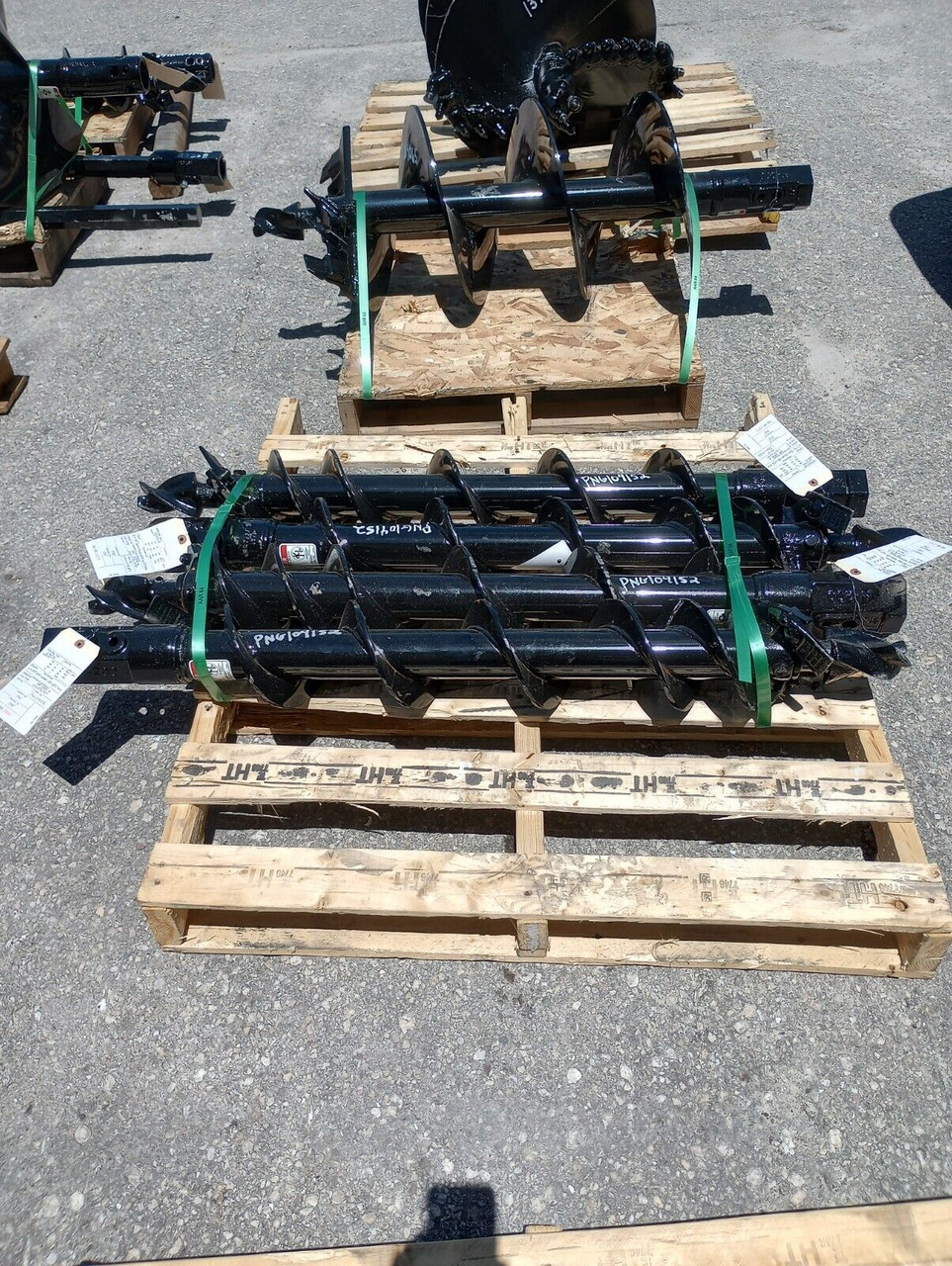 PENGO 6" x 4' HDF DIRT AUGER BIT W/2" HEX FITS ALL 2" HEX AUGER DRIVES