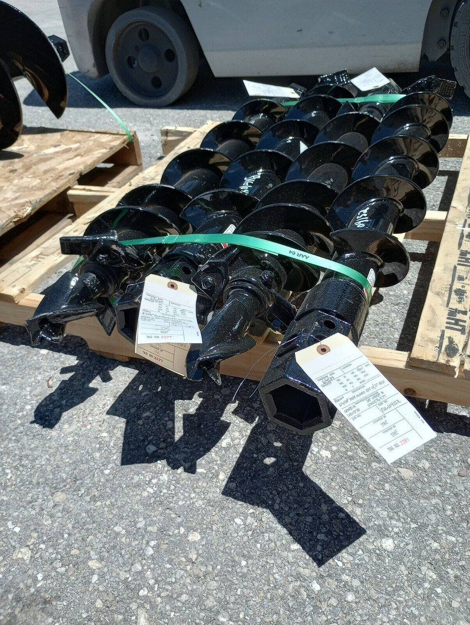 PENGO 6" x 4' HDF DIRT AUGER BIT W/2" HEX FITS ALL 2" HEX AUGER DRIVES