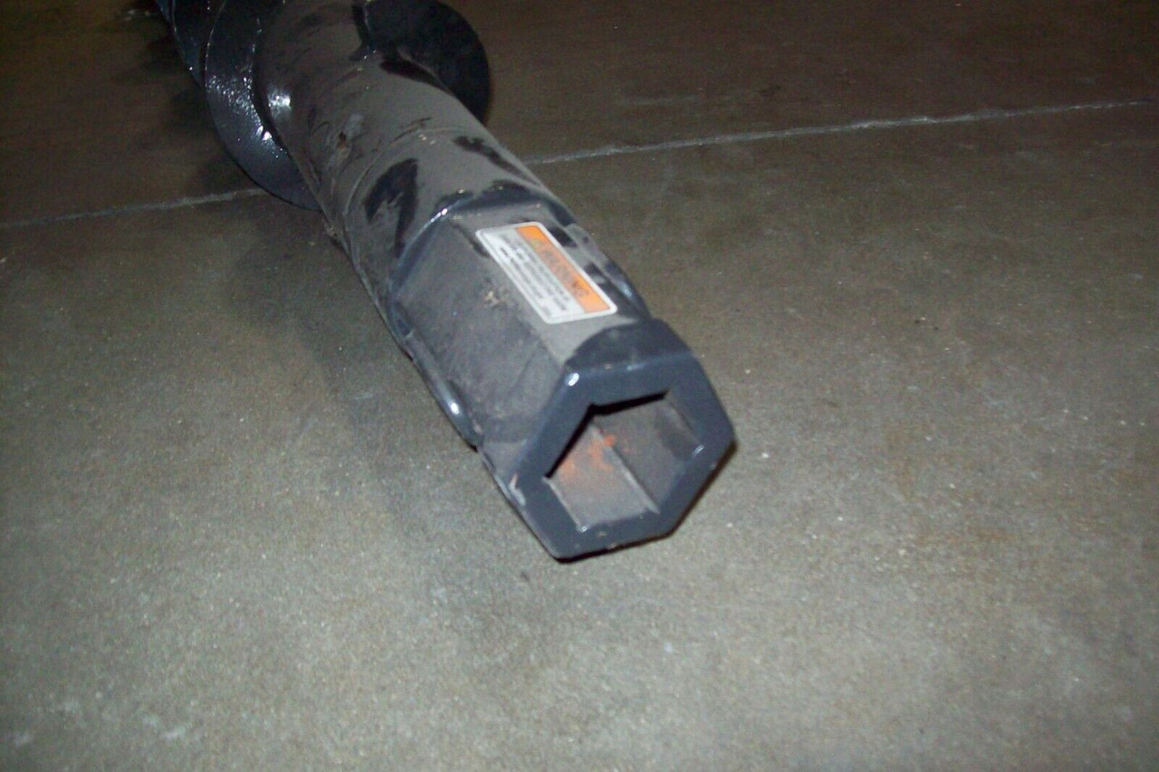 PENGO 6" x 4' SRR ROCK RIPPER AUGER BIT W/2" HEX FITS ALL 2" HEX AUGER DRIVES