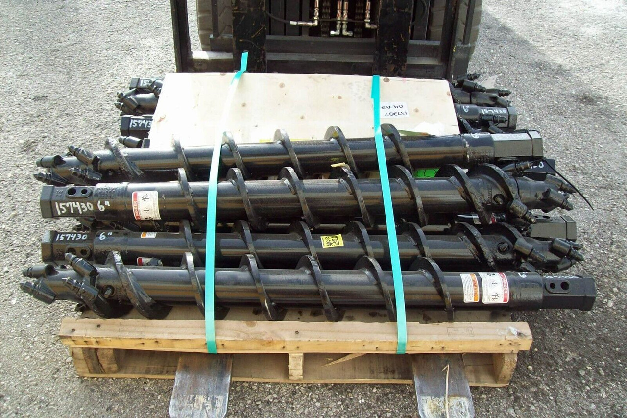 PENGO 6" x 4' SRR ROCK RIPPER AUGER BIT W/2" HEX FITS ALL 2" HEX AUGER DRIVES