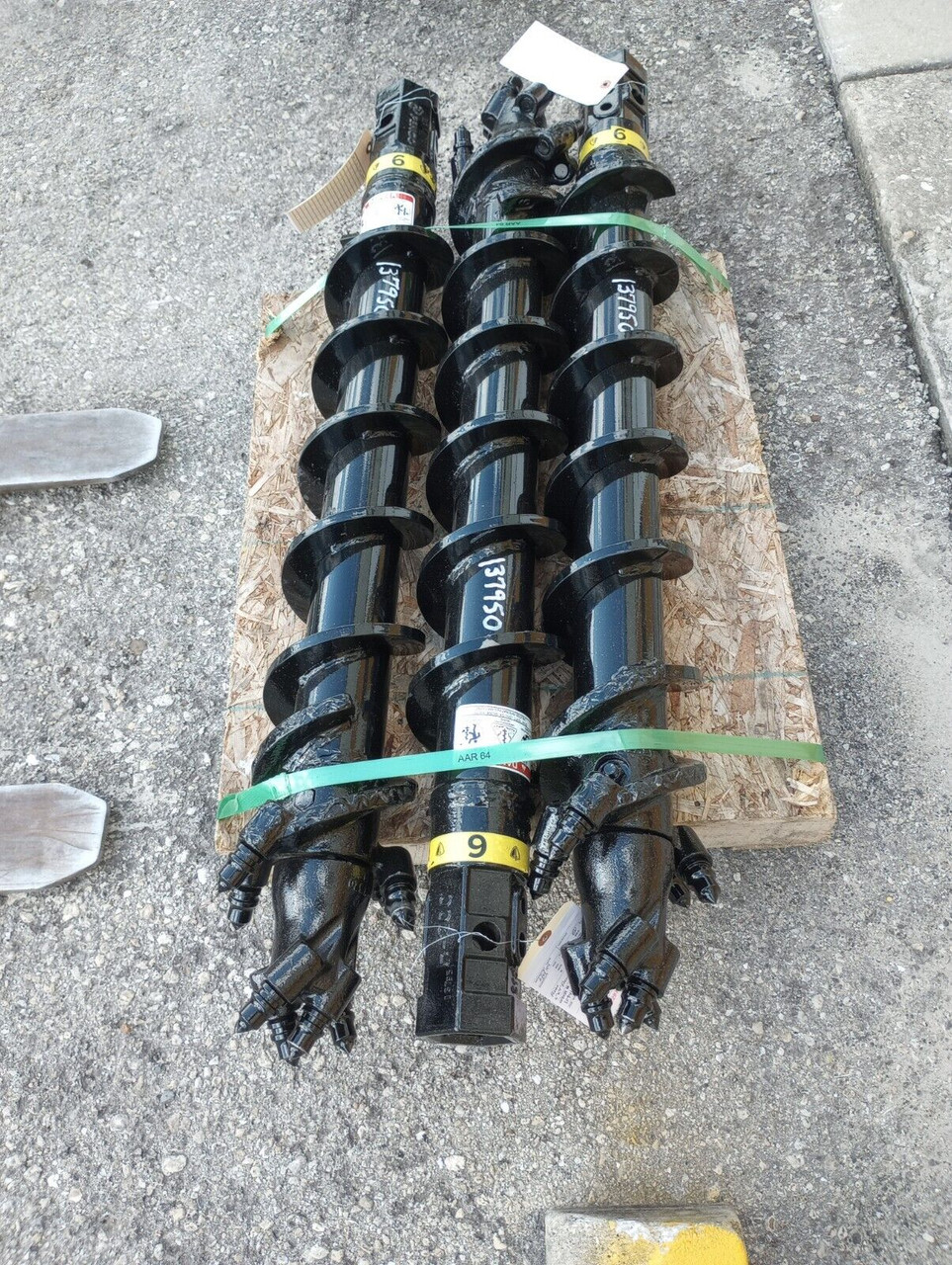 PENGO 6" x 4' SRR ROCK RIPPER AUGER BIT W/2" HEX FITS ALL 2" HEX AUGER DRIVES