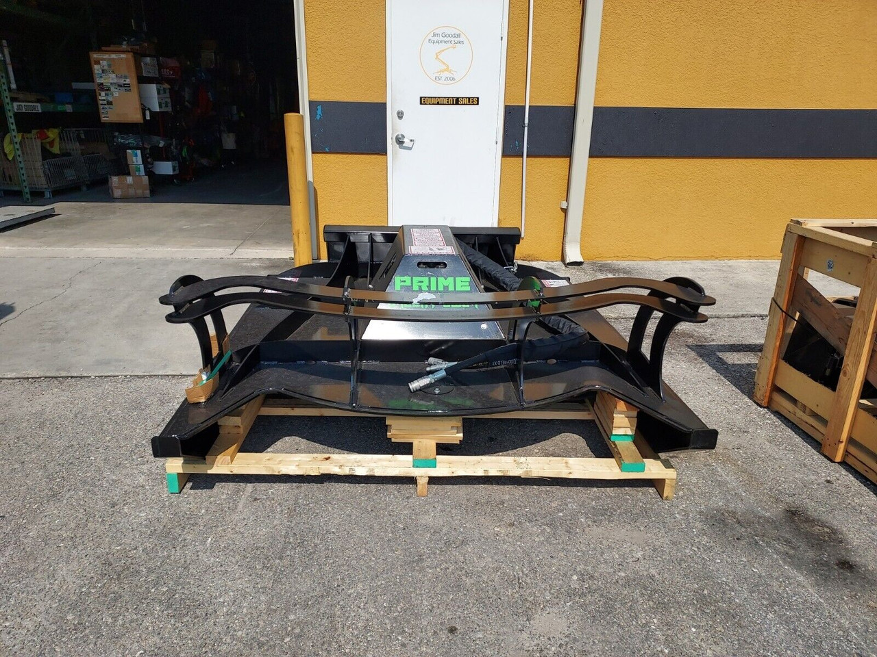 PRIME ATTACHMENTS 80" DIRECT DRIVE BRUSH MOWER 8" TREES 1800 LBS STANDARD FLOW