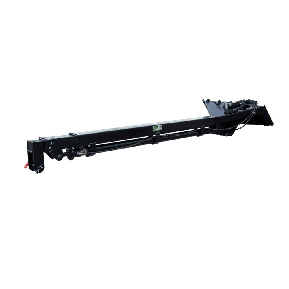 Prime Telescopic Truss Boom for Skid Steers, 350Lb Fully Out, 30' Max on loader
