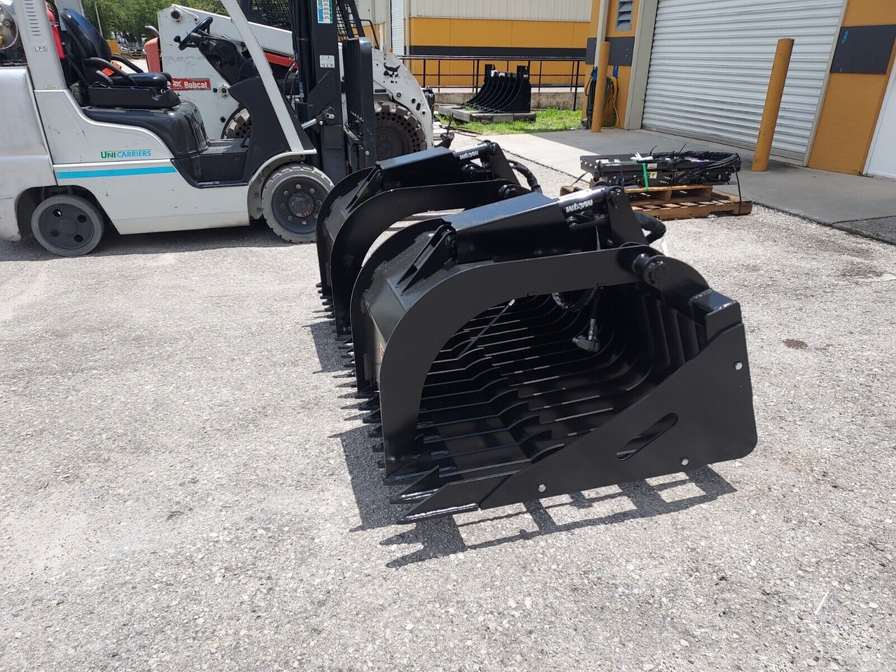 Skid Steer HD 74" Skeleton Graple by Prime ,3" Spacing,Great For Debris Clean Up