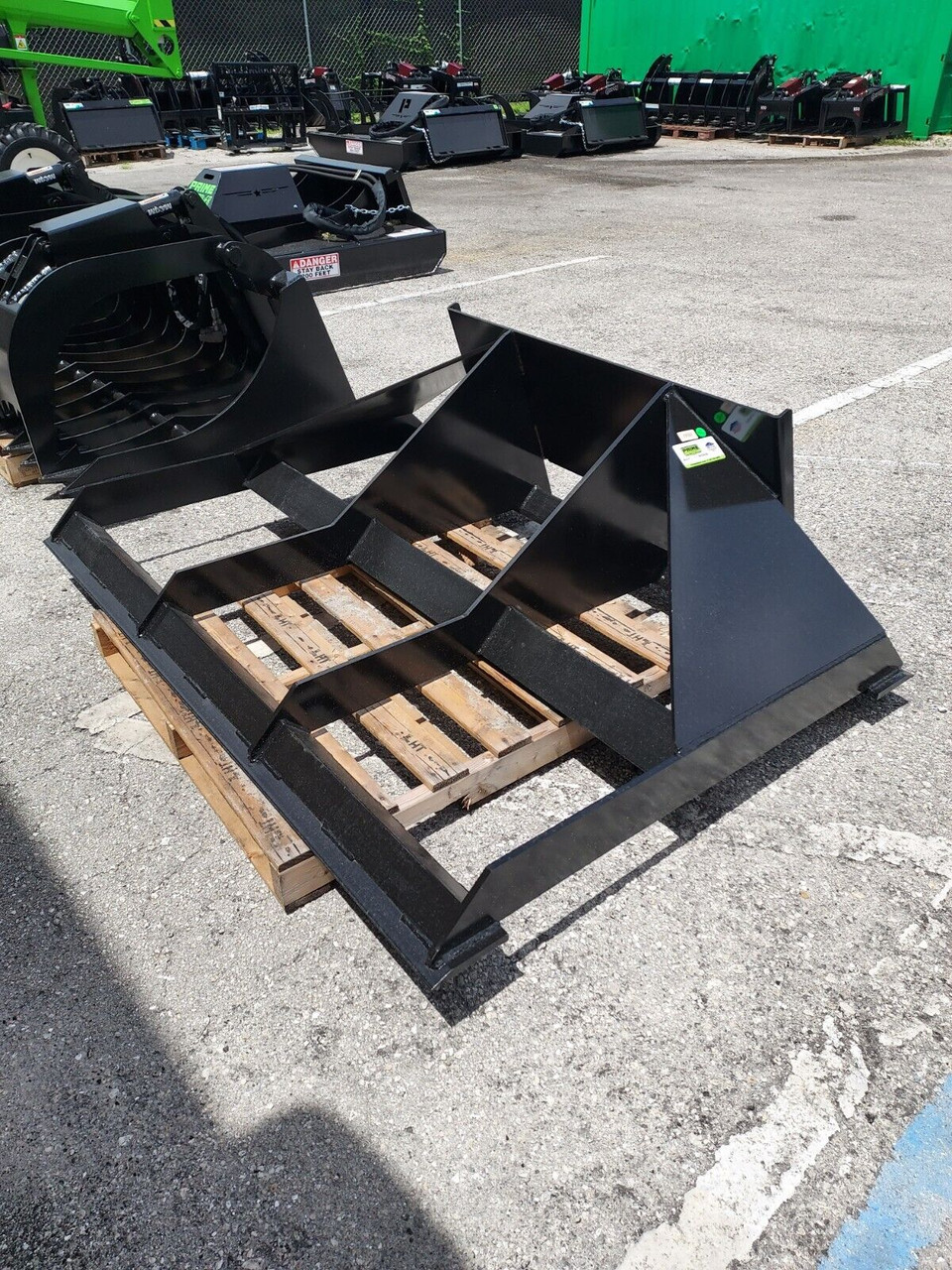 Skid Steer Land Leveler/Planer, 84" Width,Made USA, Great for Grading Sod Jobs