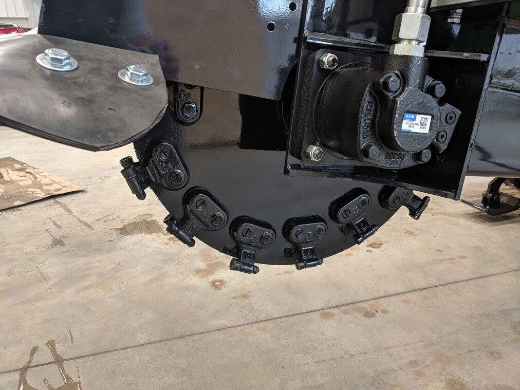 Skid Steer Stump Grinder Attachment by Jenkins,W/Control for Bobcats, New & Old