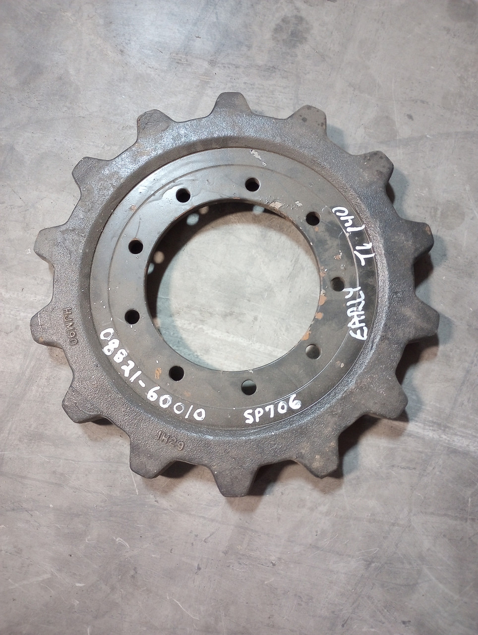 SPROCKET TAKEUCHI TL140 MUSTANG MTL20 GEHL CTL70 OLDER STYLE ITEM # SP706