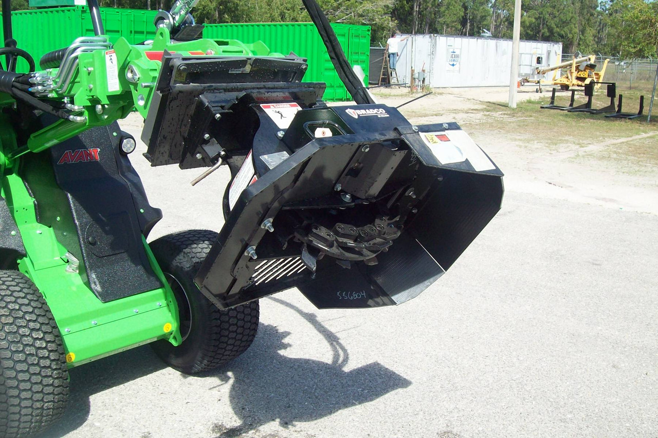 BRADCO SG15 MINI STUMP GRINDER ATTACHMENT FITS TORO VERMEER MOST MINI LOADERS