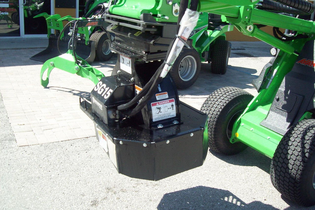 BRADCO SG15 MINI STUMP GRINDER ATTACHMENT FITS TORO VERMEER MOST MINI LOADERS