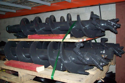 PENGO 9" x 4' SRR ROCK RIPPER AUGER BIT W/2" HEX FITS ALL 2" HEX AUGERS