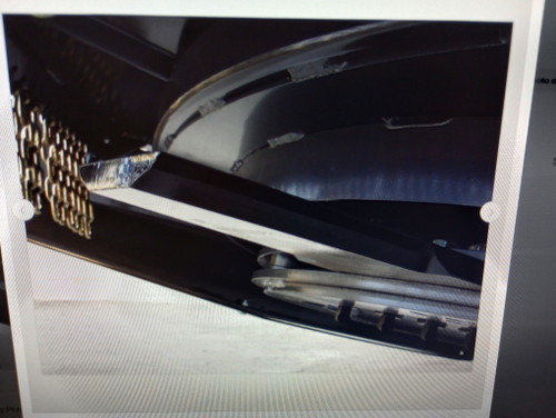 BRADCO GROUND SHARK EXTREME BRUSHCUTTER 72" & 78" 4 BLADE KIT INCLUDES HARDWARE