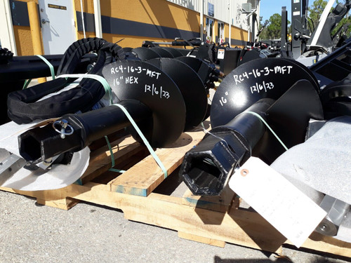 DIGGA 18" x 48" ROCK/COMBO AUGER BIT W/2" HEX FOR TOUGH DIGGING RC4-18-3MFT