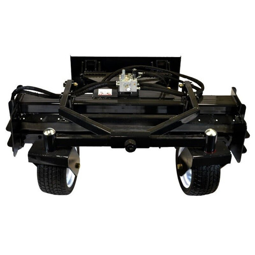 JENKINS 72" LANDSCAPE RAKE POWER ANGLE EATON DRIVE MOTOR W/ CAT 14 PIN HARNESS