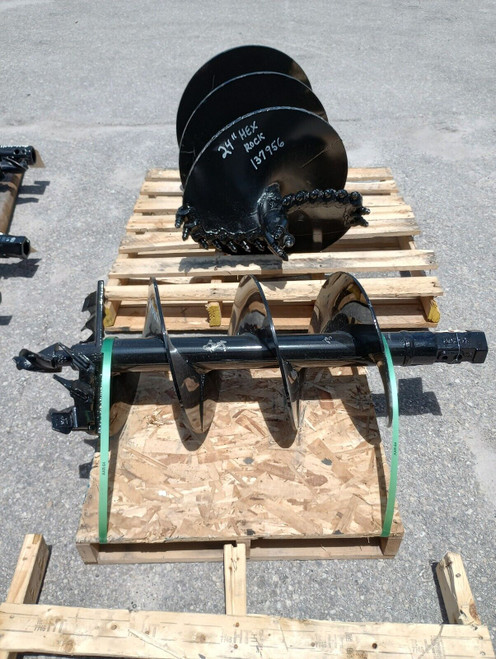 PENGO 16" x 4' HDF DIRT AUGER BIT W/2" HEX FITS ALL 2" HEX AUGER DRIVES