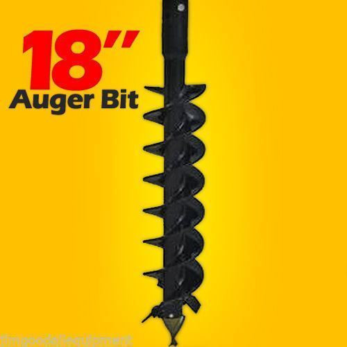 PENGO 18" x 4' HDF AUGER BIT W/2" HEX FITS ALL 2" HEX AUGER DRIVES # PNG104156