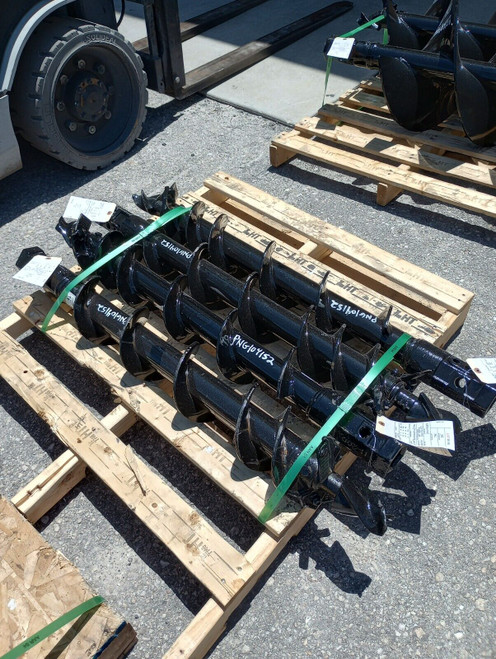 PENGO 6" x 4' HDF DIRT AUGER BIT W/2" HEX FITS ALL 2" HEX AUGER DRIVES