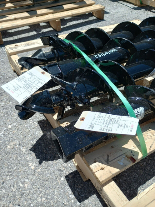 PENGO 6" x 4' HDF DIRT AUGER BIT W/2" HEX FITS ALL 2" HEX AUGER DRIVES