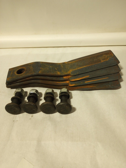 PRIME ATTACHMENTS 72"&80" DIRECT DRIVE BRUSH MOWER BLADE KIT 4 BLADES W/HARDWARE