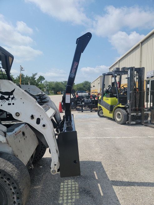 Virnig Tree Boom for Skid Steers,65" Tall,330 Lbs, Rates for 3500 Universal Fit