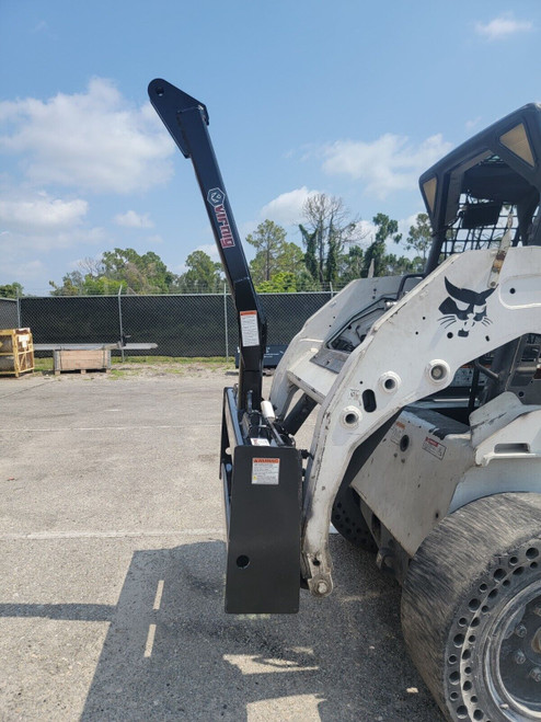 Virnig Tree Boom for Skid Steers,65" Tall,330 Lbs, Rates for 3500 Universal Fit