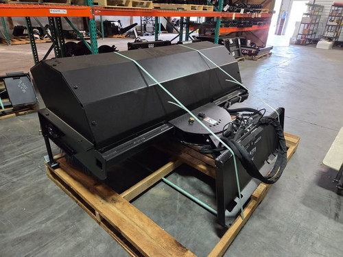 Sweeper-Broom for skid steers 72" Power Angle