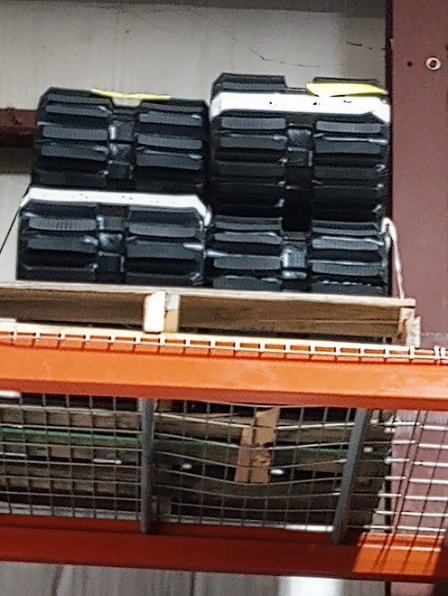 RUBBER TRACKS (SET OF 2) "MULTI BAR" PATTERN FITS BOBCAT T77 CAT 259D-16" 400x86x53