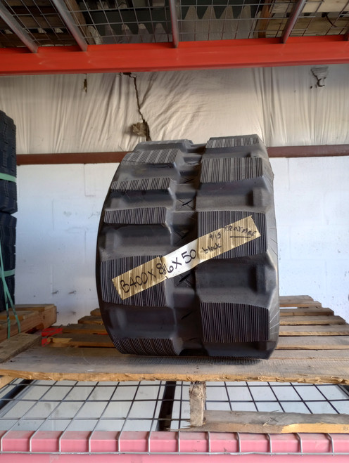 RUBBER TRACK "BLOCK PATTERN" FITS BOBCAT CASE JOHN DEERE NEW HOLLAND 400x86x50