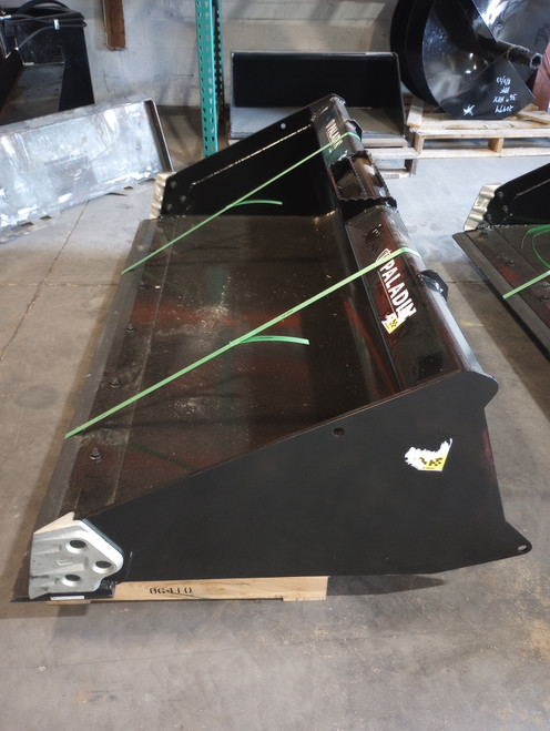 BRADCO 72" SKID STEER BUCKET 36" DEEP LONG FLOOR LOW PROFILE 19.3 CU FT W/EDGE