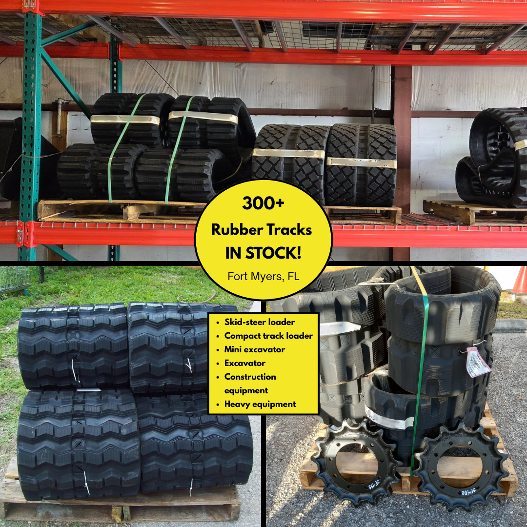 rubber tracks in stock fort myers