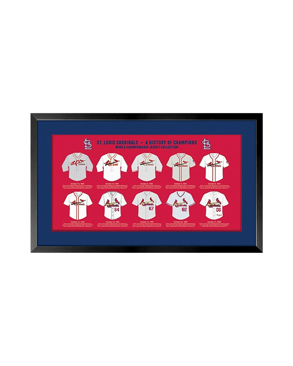 Men's St. Louis Cardinals Two To One Margin T-Shirt - St. Louis