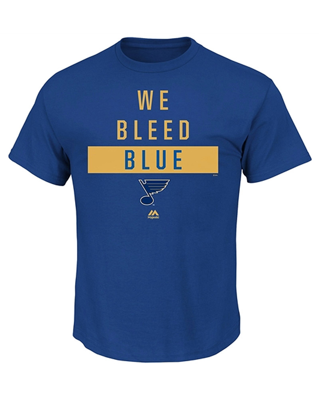 St. Louis Blues Flannel Long Sleeve T-Shirt - Blue